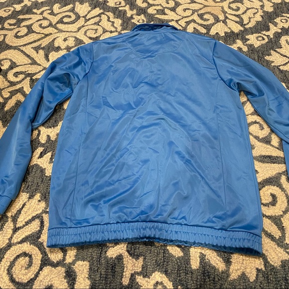 NBA OKC Thunder blue full-zip jacket with sewn logo in size M - Picture 2 of 3